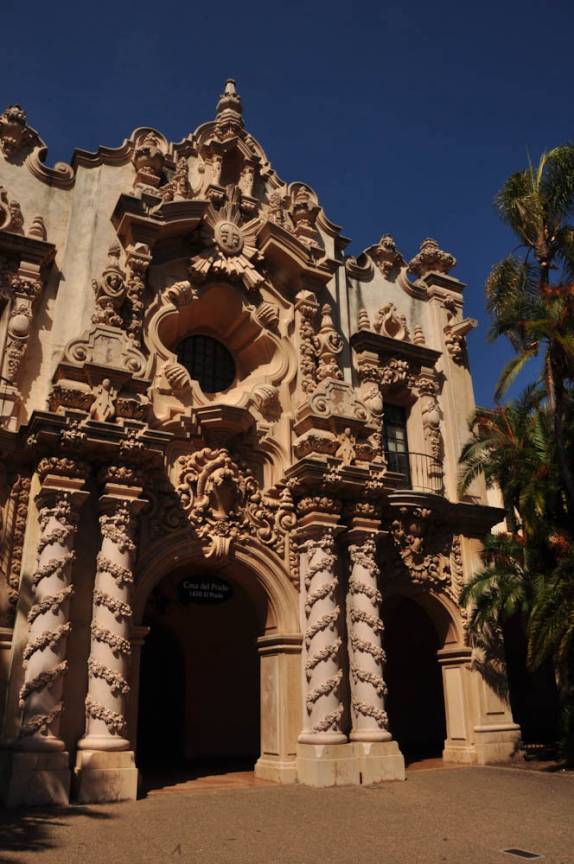 A Casa del Prado no Balboa Park, em San Diego, no sul da Califórnia - Estados Unidos